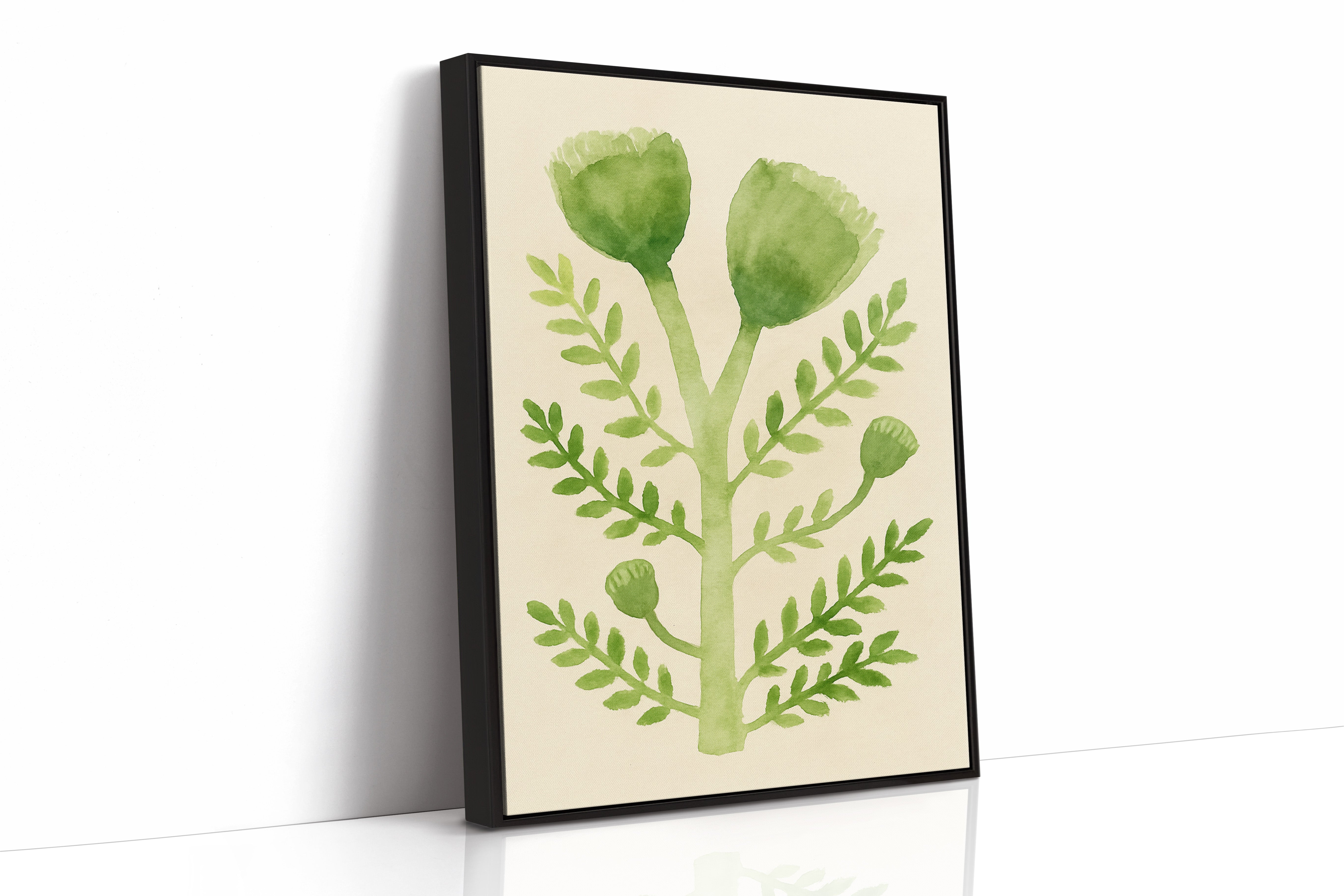 Black Framed Canvas image 1
