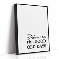 Black Framed Canvas image 1