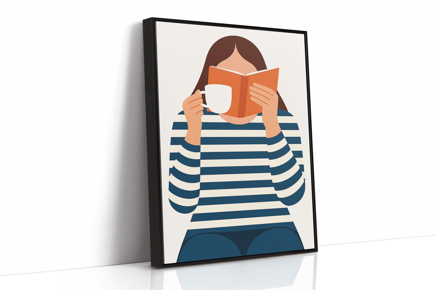 Black Framed Canvas image 1