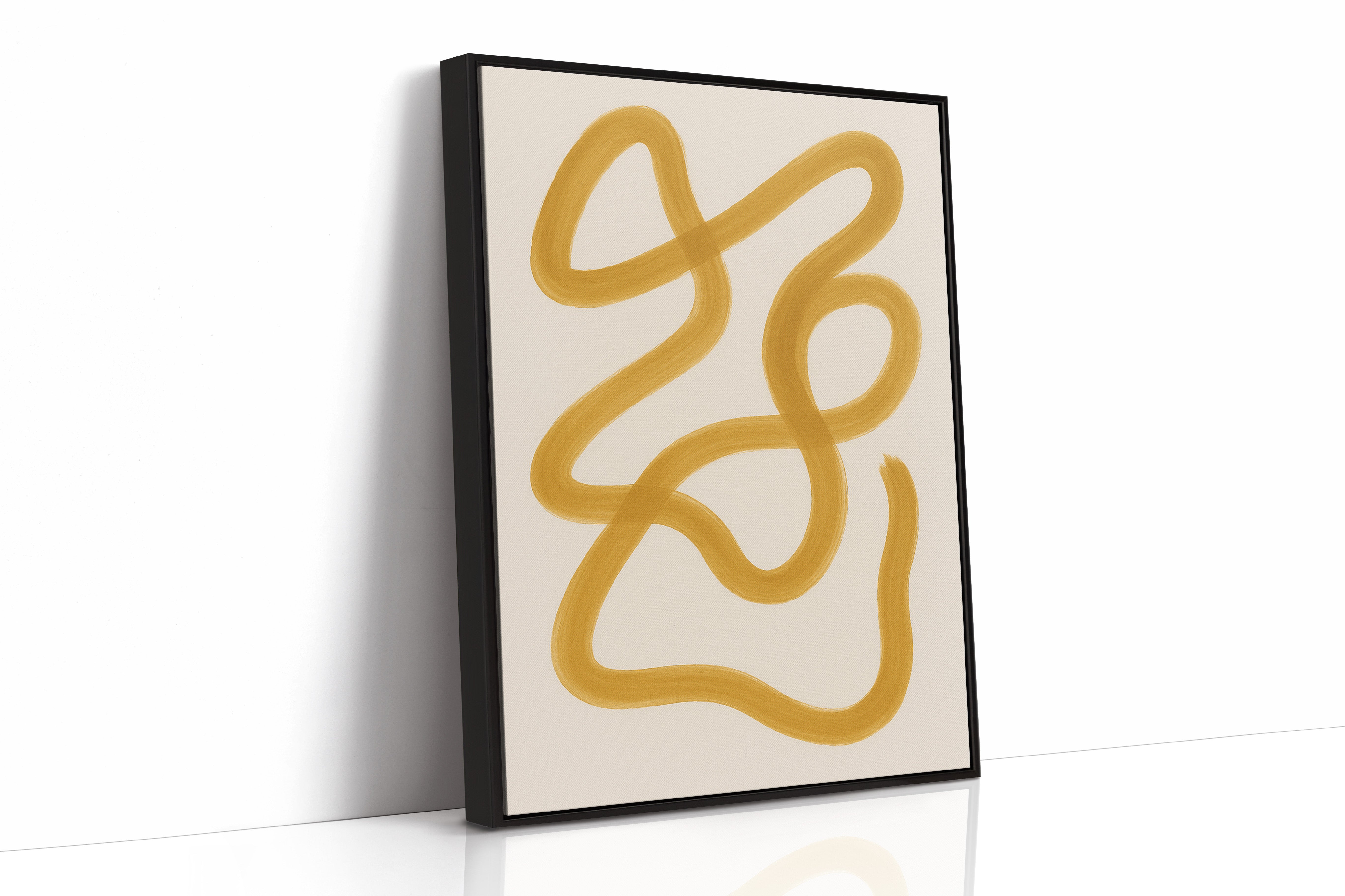 Black Framed Canvas image 1