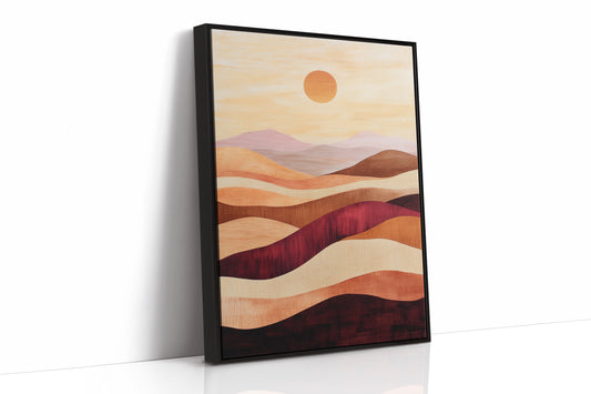 Black Framed Canvas image 1