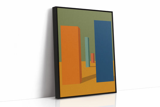 Black Framed Canvas image 1