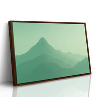 Brown Framed Canvas image 1