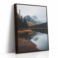 Brown Framed Canvas image 1