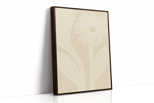 Brown Framed Canvas image 1