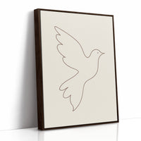 Brown Framed Canvas image 1