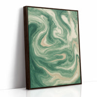 Brown Framed Canvas image 1