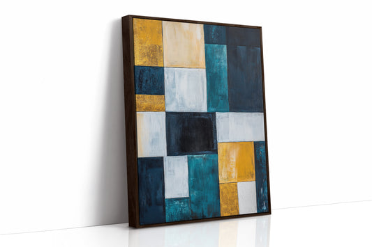 Brown Framed Canvas image 1