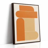 Brown Framed Canvas image 1