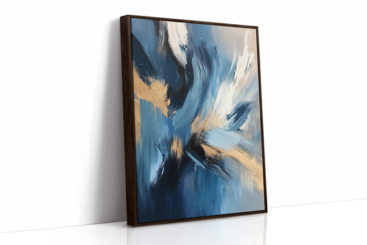 Brown Framed Canvas image 1