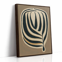 Brown Framed Canvas image 1