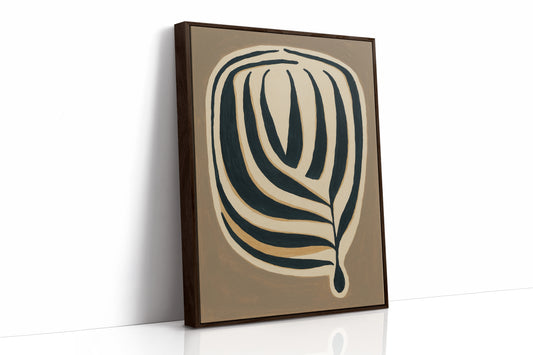 Brown Framed Canvas image 1