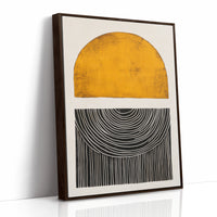 Brown Framed Canvas image 1