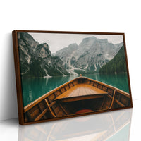 Brown Framed Canvas image 1