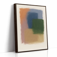 Brown Framed Canvas image 1