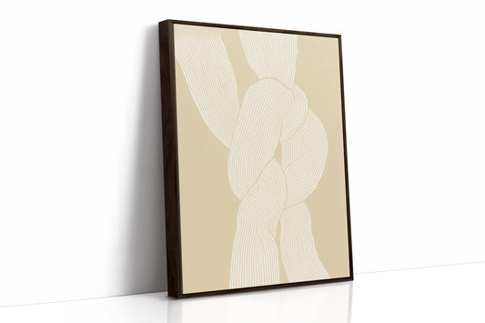 Brown Framed Canvas image 1