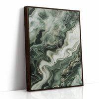 Brown Framed Canvas image 1