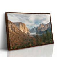 Brown Framed Canvas image 1