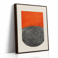 Brown Framed Canvas image 1