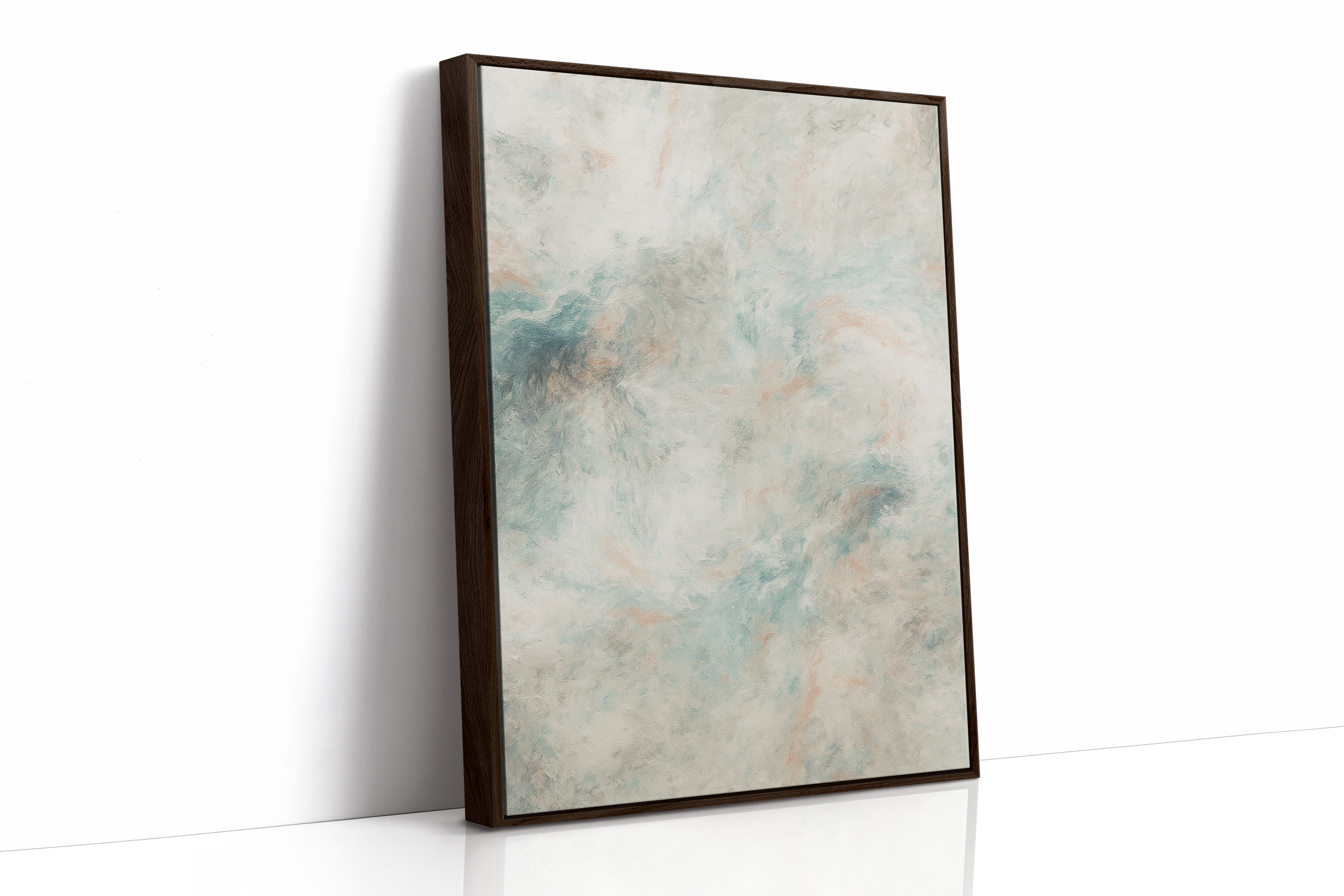 Brown Framed Canvas image 1