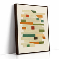 Brown Framed Canvas image 1