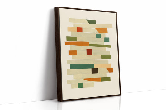 Brown Framed Canvas image 1