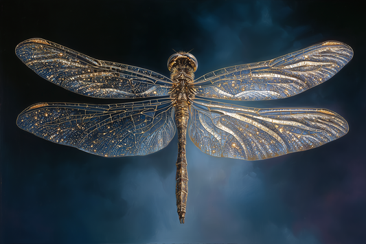 Golden Wings Among Literary Treasures