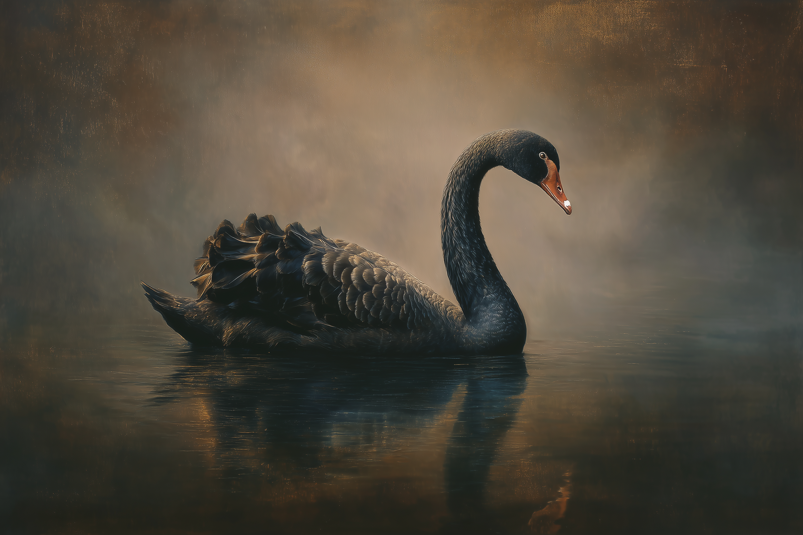 Dark Swan Among Literary Waters
