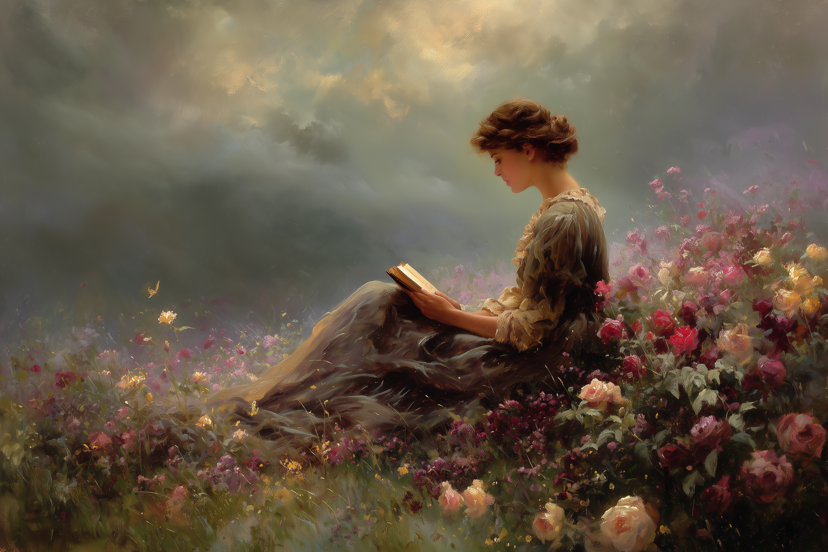 Volumes Between Rose And Sky