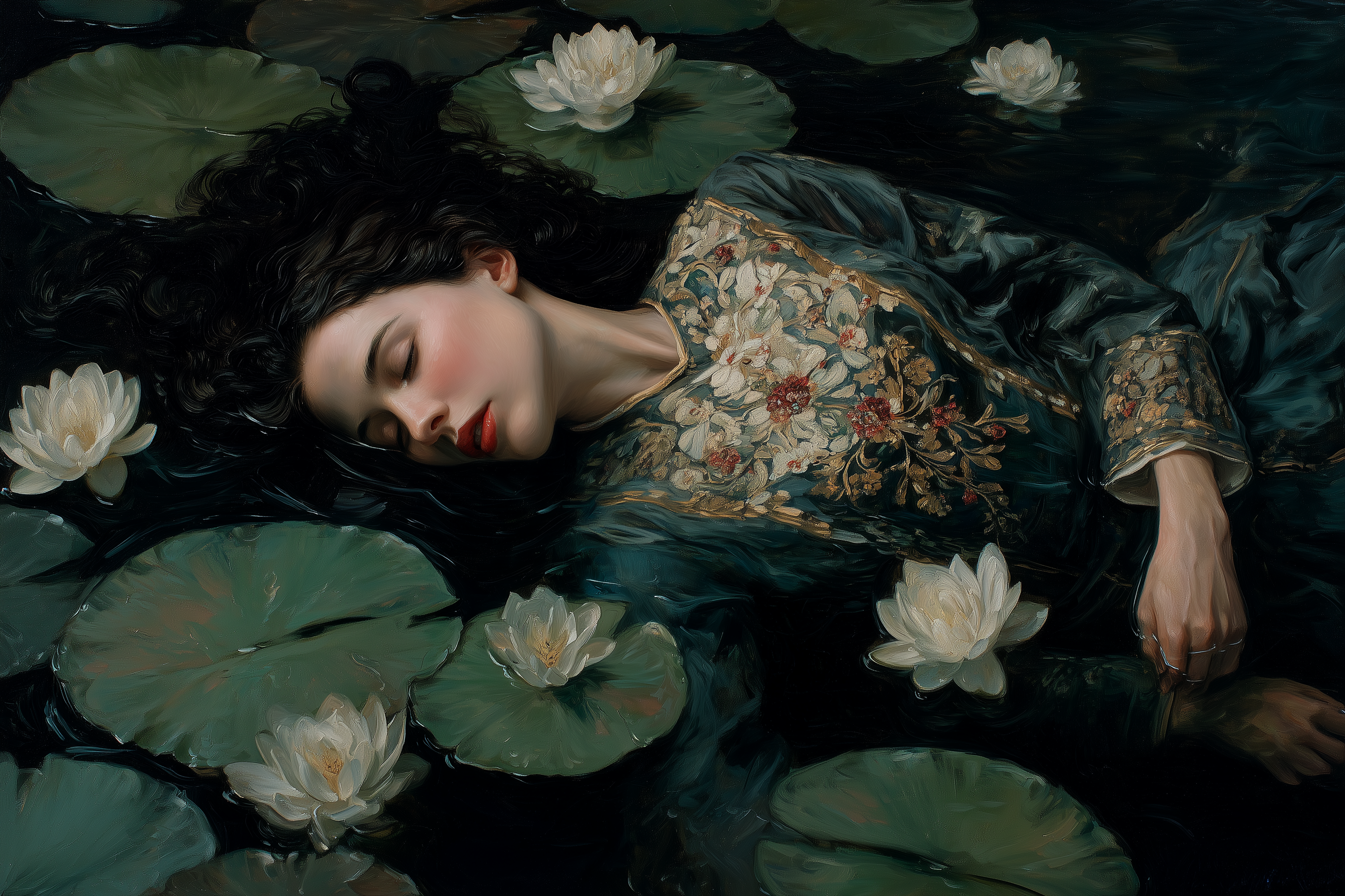 Floating Between Literary Worlds