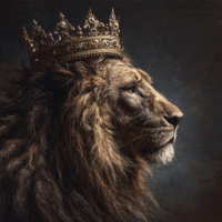 Noble Beast Wears Ancient Crown