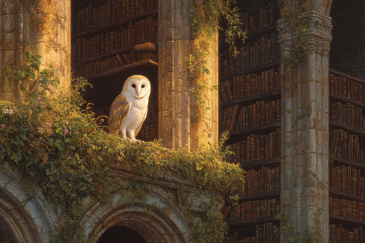 Keeper Of Ancient Library Secrets