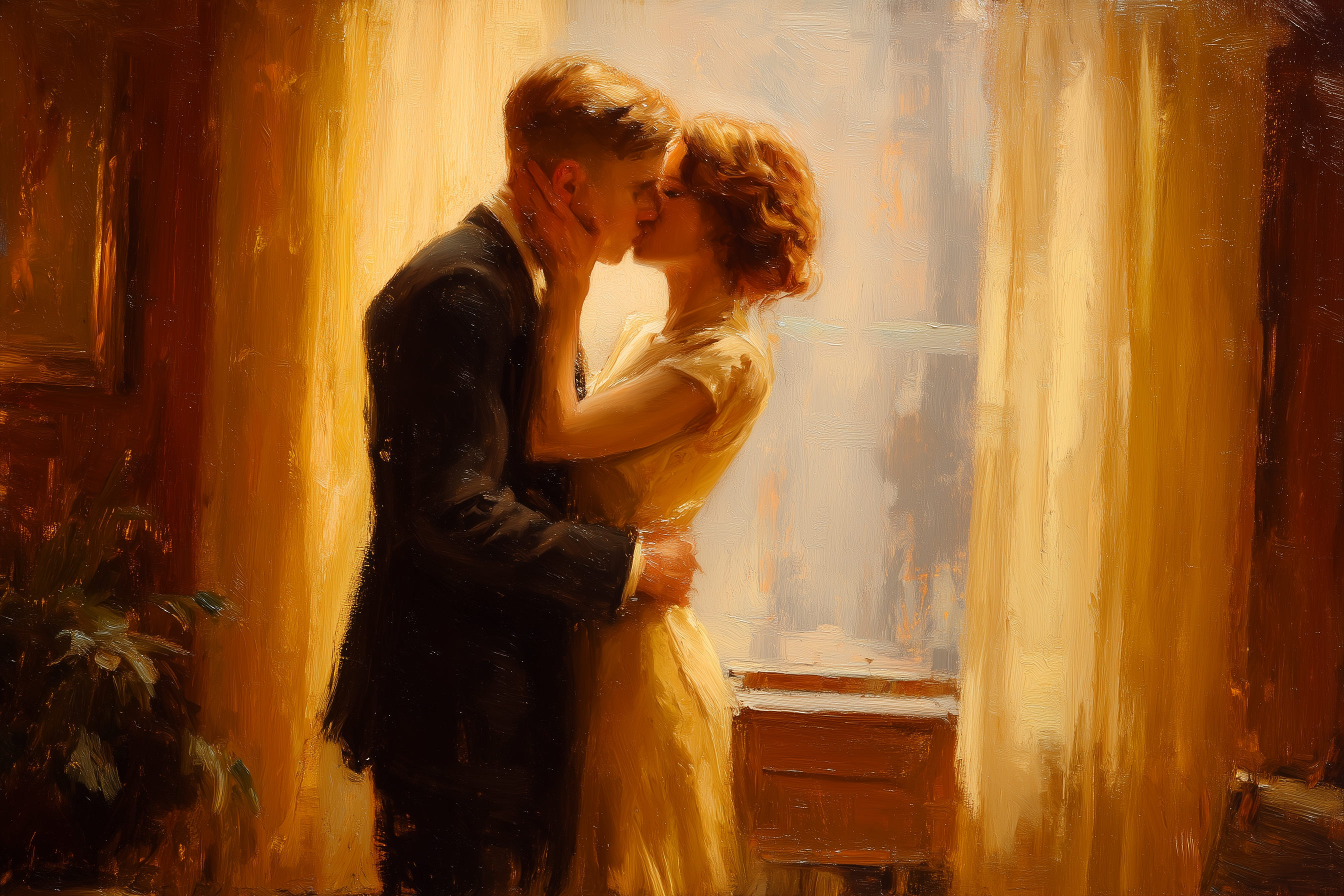 Golden Hour Promises Between Pages