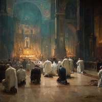 Sacred Light Among Ancient Pages