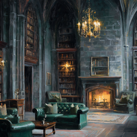 Fireside Scholars Await Evening Tales