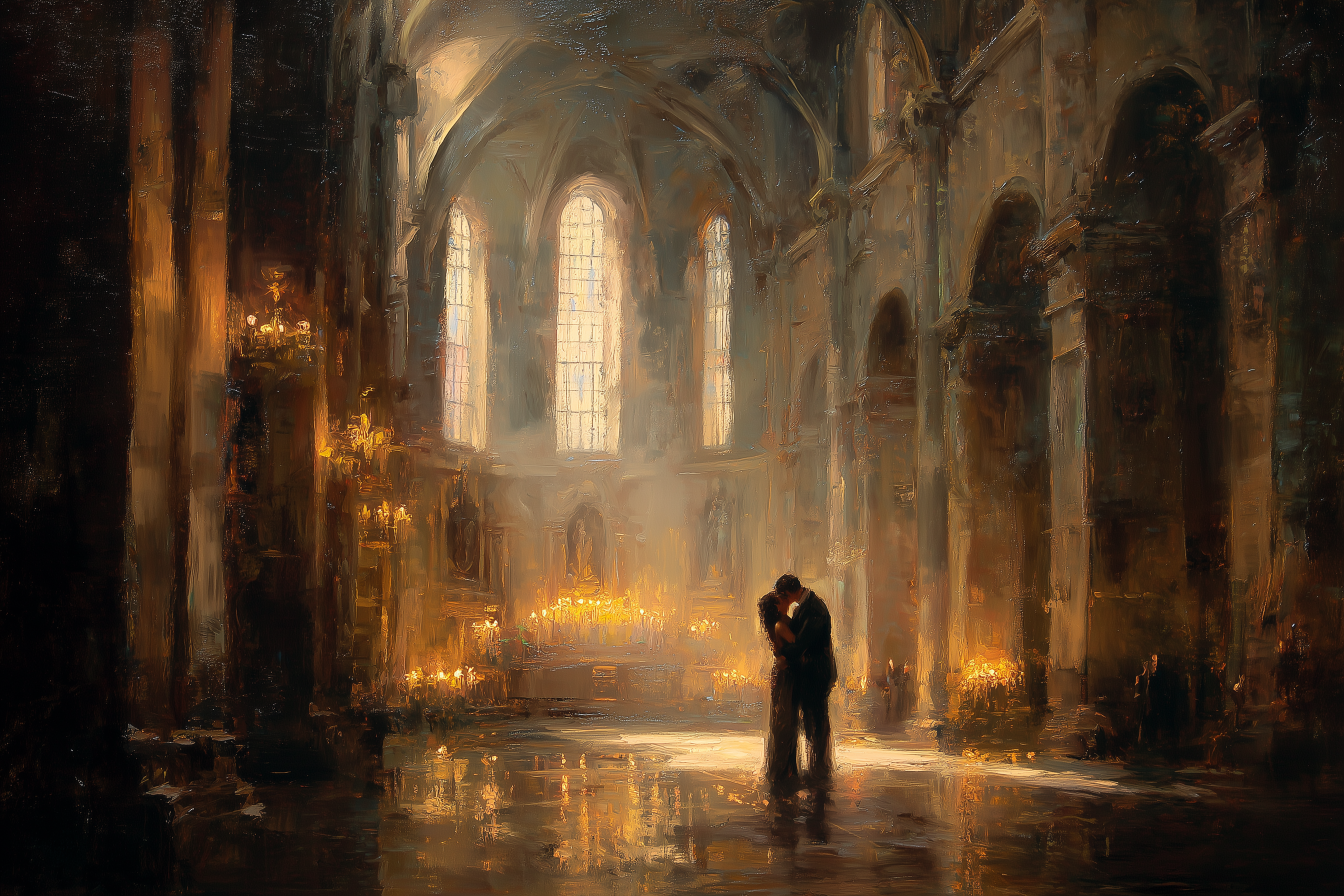 Cathedral Light Holds Ancient Promises