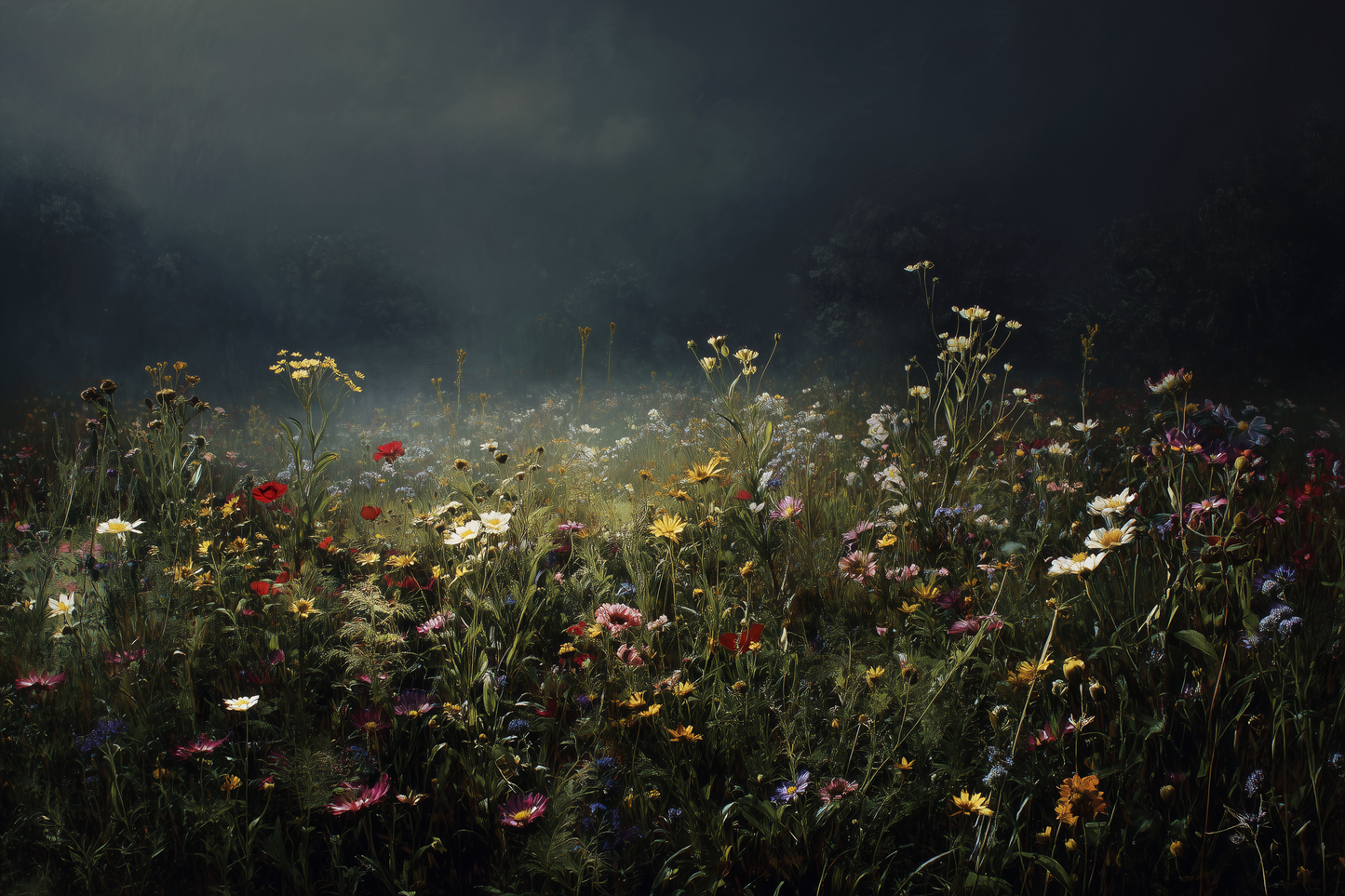 Midnight Meadow Among Literary Worlds