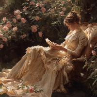 Literary Garden Of Forgotten Hours