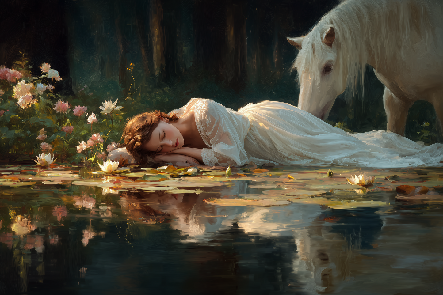 Lily Pond Dreams Between Pages