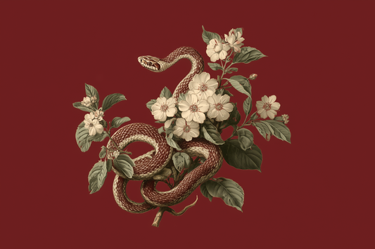 Crimson Garden Of Ancient Wisdom