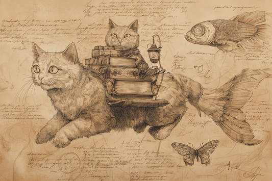 Curious Cats Sail Fishy Waters