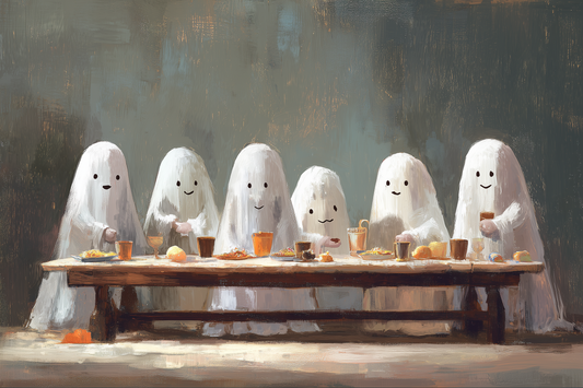 Spectral Feast Among Literary Worlds