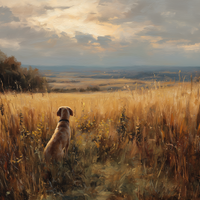 Faithful Friend Awaits The Horizon