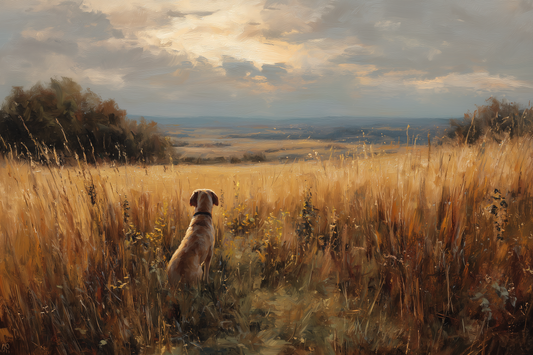 Faithful Friend Awaits The Horizon