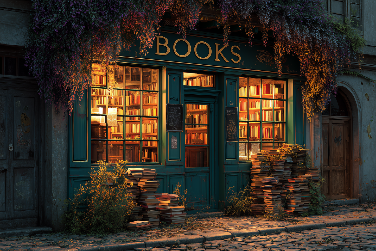 Stories Behind Teal Bookshop Doors