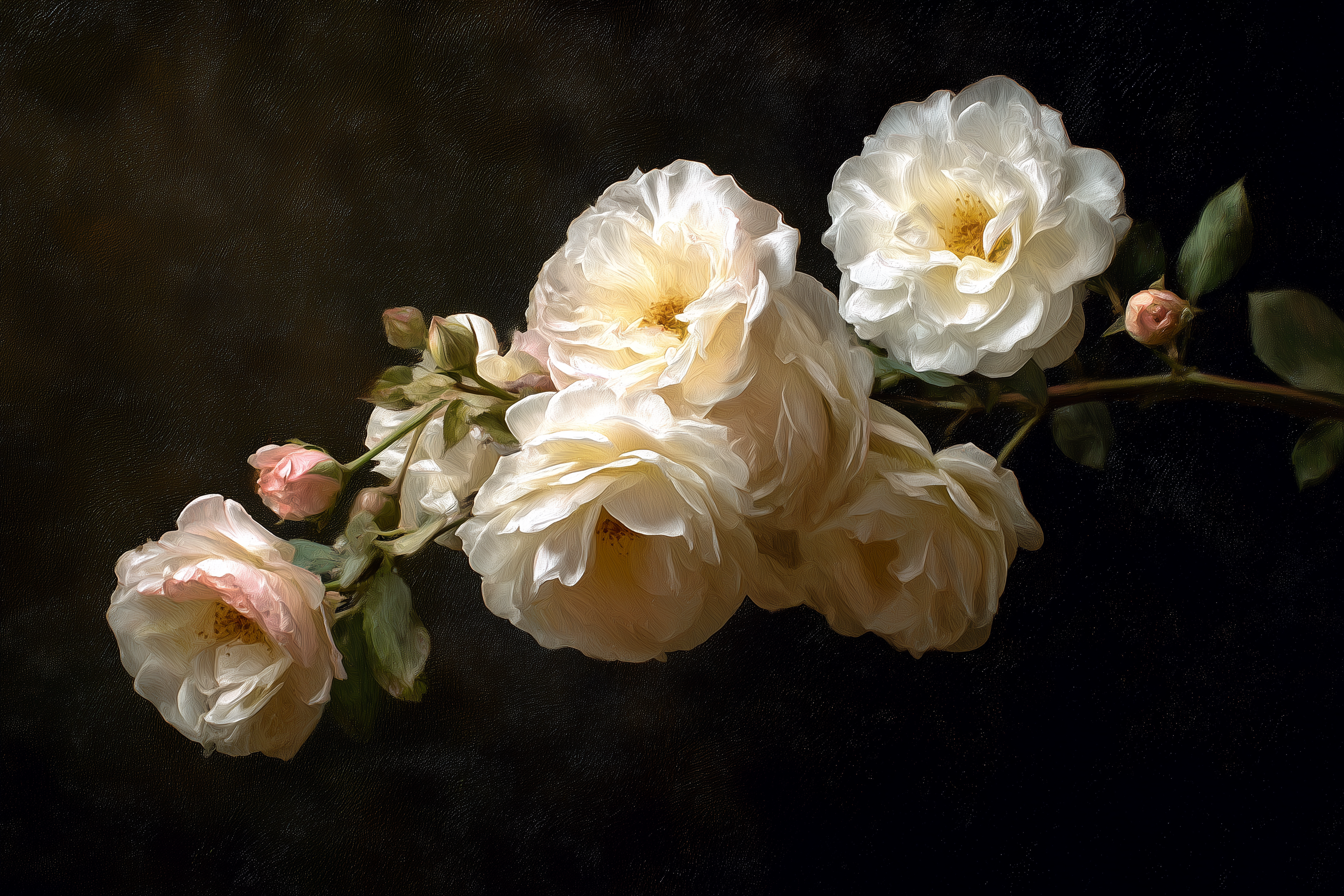 Roses Among Literary Treasures