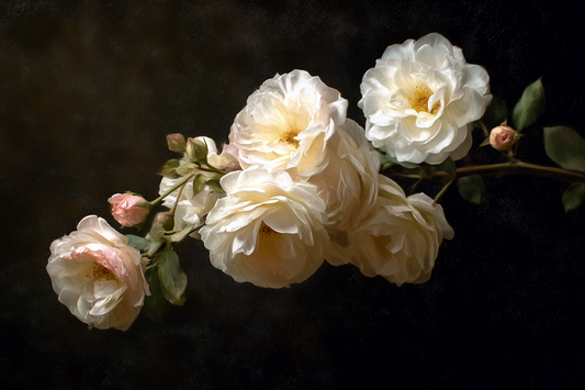 Roses Among Literary Treasures