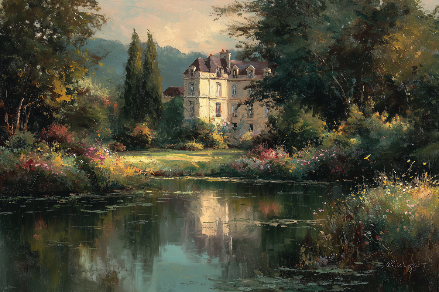 Manor By The Quiet Pond