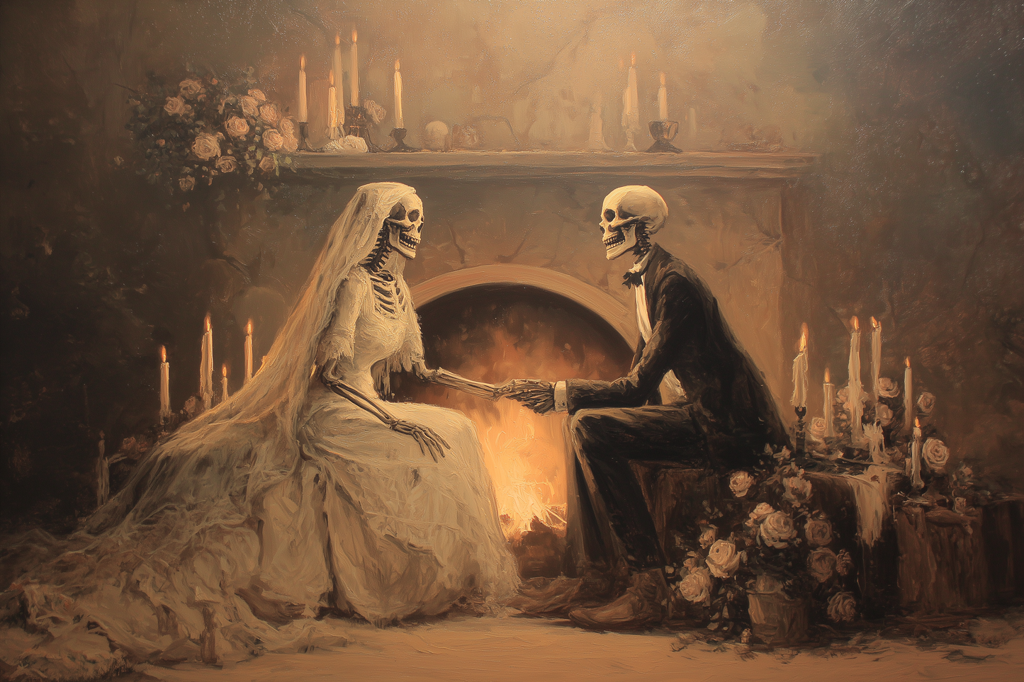 Eternal Vows By Firelight