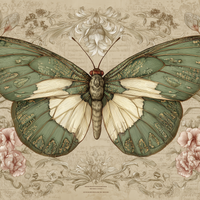 Scholar's Garden Meets Emerald Wings